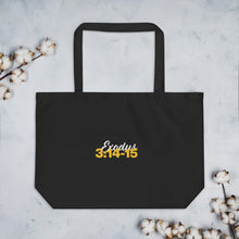 Load image into Gallery viewer, Large organic Hope Exists tote bag “Yahweh”
