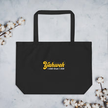 Load image into Gallery viewer, Large organic Hope Exists tote bag “Yahweh”