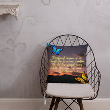 Load image into Gallery viewer, Hope Exists Premium Pillow “Transformation”