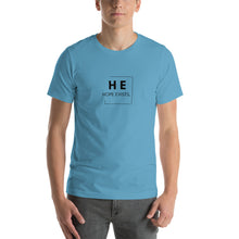 Load image into Gallery viewer, Short-Sleeve Adult Unisex T-Shirt “Hope Exists Logo” (Black Text)