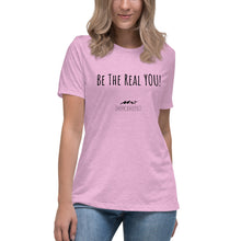 Load image into Gallery viewer, Women's Relaxed “Be The Real You” Hope Exists T-Shirt