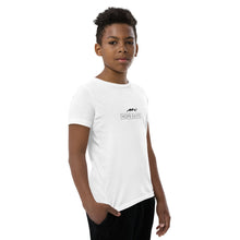 Load image into Gallery viewer, Hope Exists Youth Short Sleeve T-Shirt (Black Text)