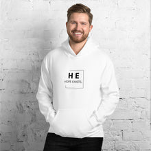 Load image into Gallery viewer, Unisex Adult Hoodie “Hope Exists Logo” (Black text)

