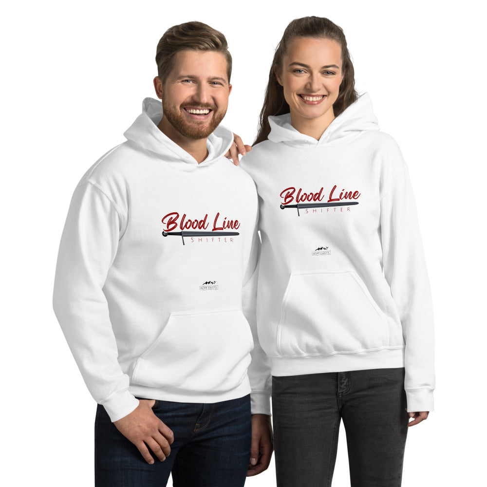 Unisex Adult Hope Exists Hoodie “Blood Line Shifter”