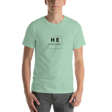 Load image into Gallery viewer, Short-Sleeve Adult Unisex T-Shirt “Hope Exists Logo” (Black Text)
